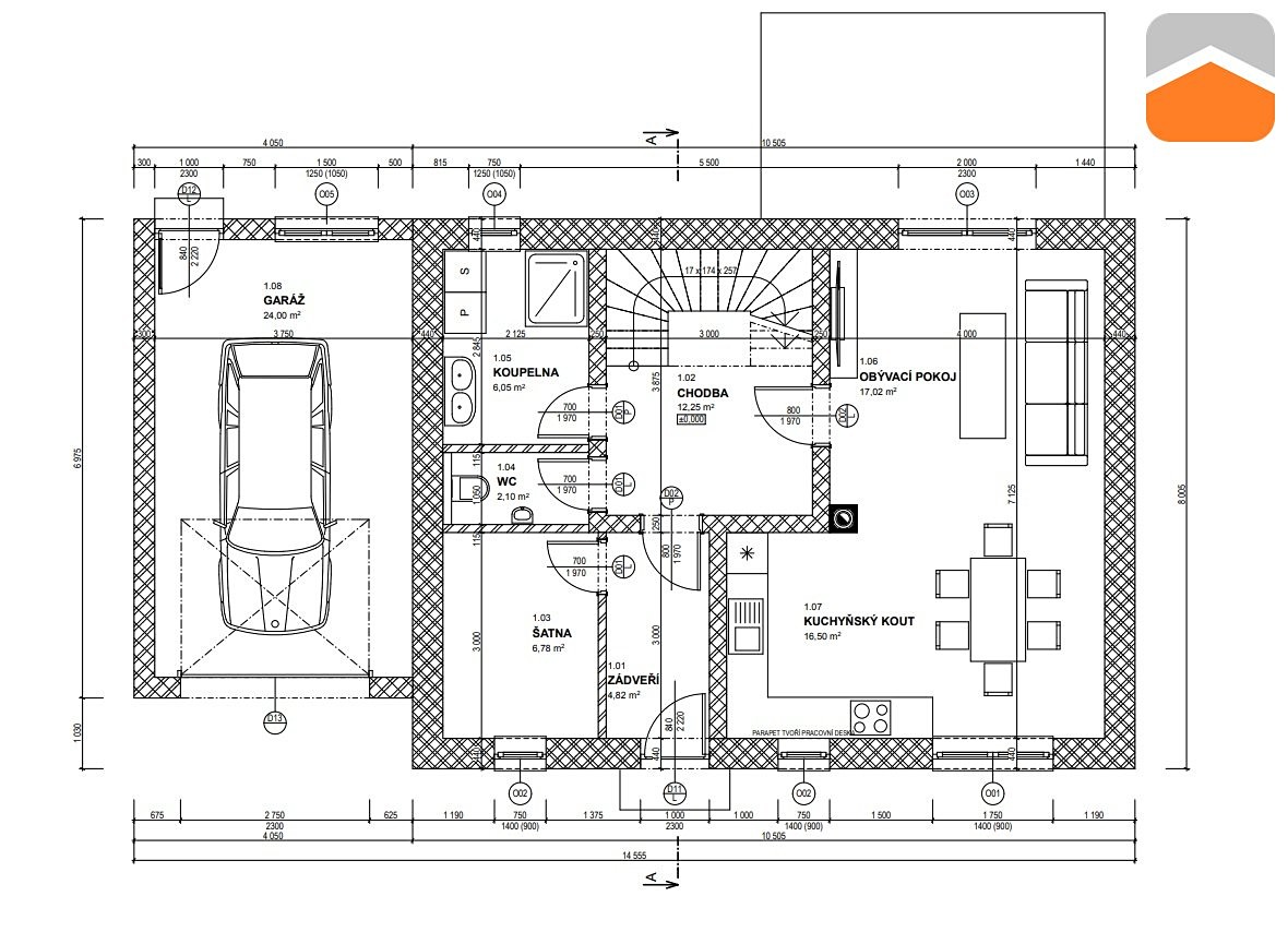 Prodej  stavebního pozemku 2 201 m², Lesonice, okres Znojmo