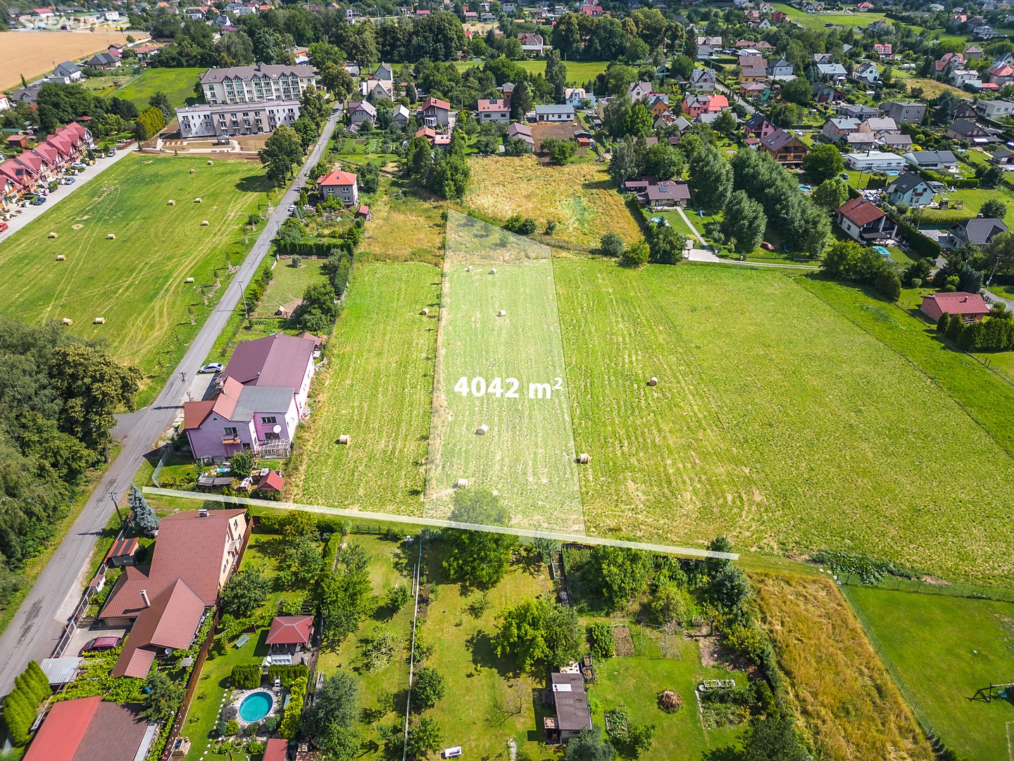 Prodej  stavebního pozemku 4 042 m², Bartovická, Ostrava - Bartovice
