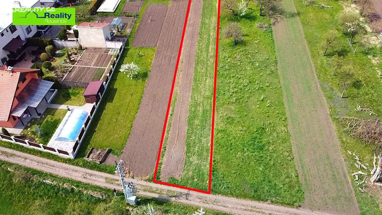 Prodej  stavebního pozemku 1 133 m², Kovářská, Rousínov - Slavíkovice