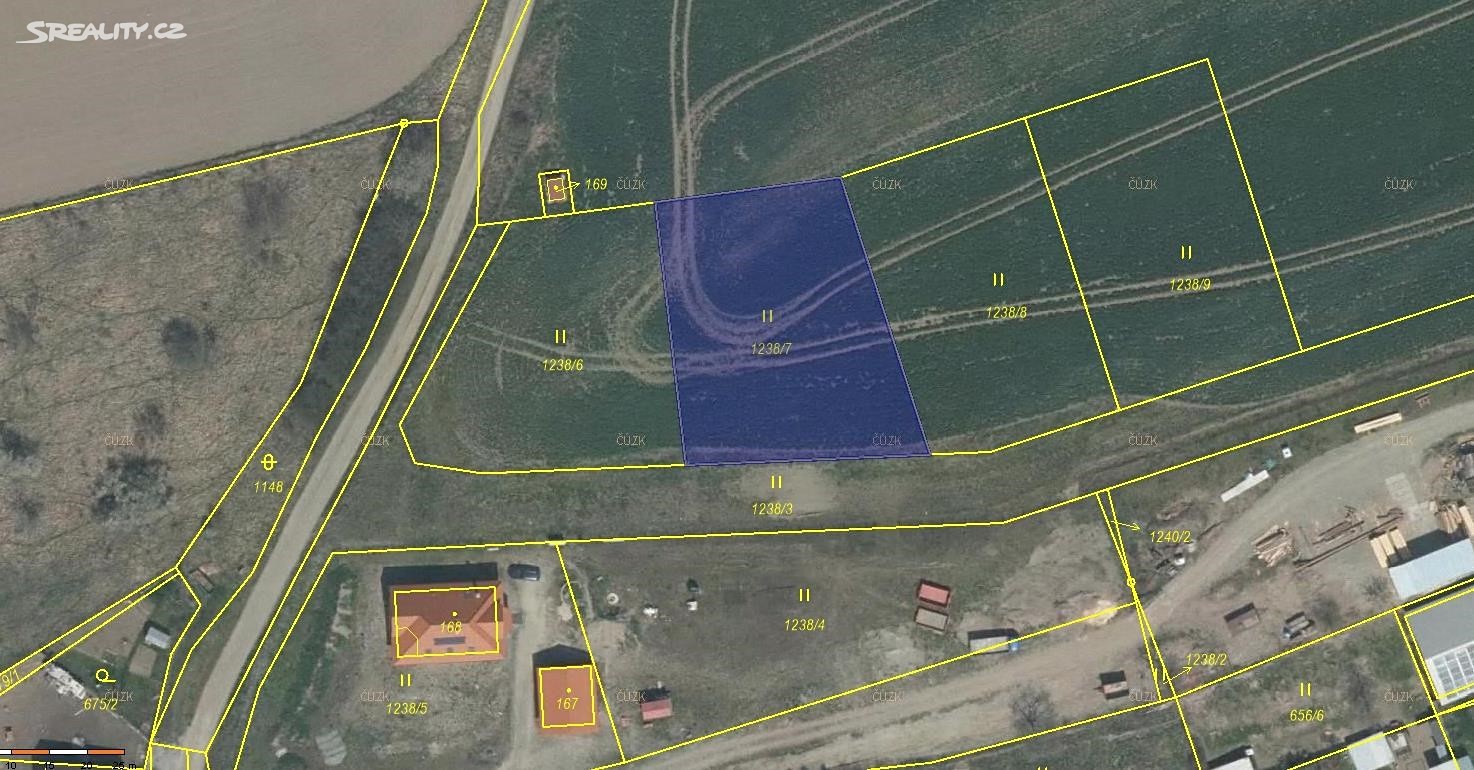Prodej  stavebního pozemku 1 156 m², Sulislav, okres Tachov