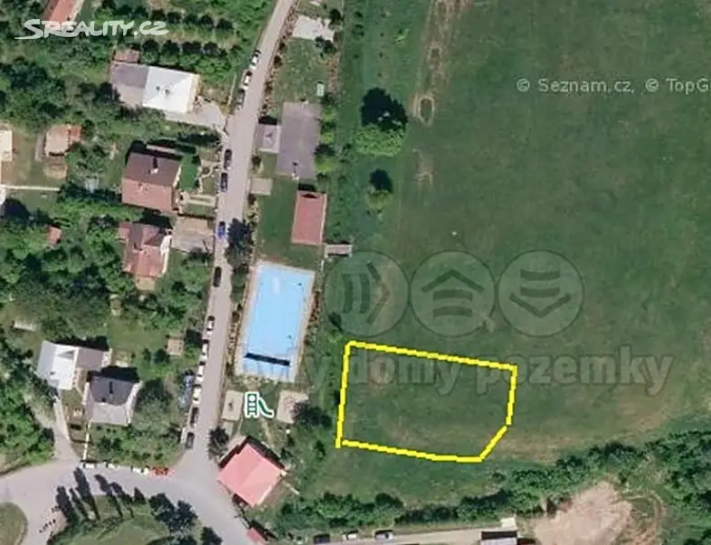 Prodej  stavebního pozemku 811 m², Tichov, okres Zlín