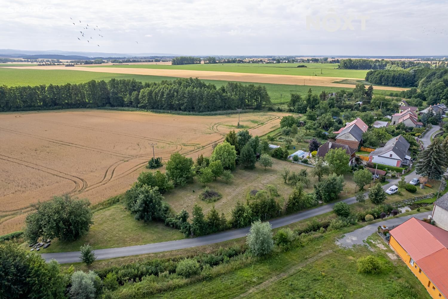 Prodej  stavebního pozemku 2 640 m², Újezd, okres Olomouc