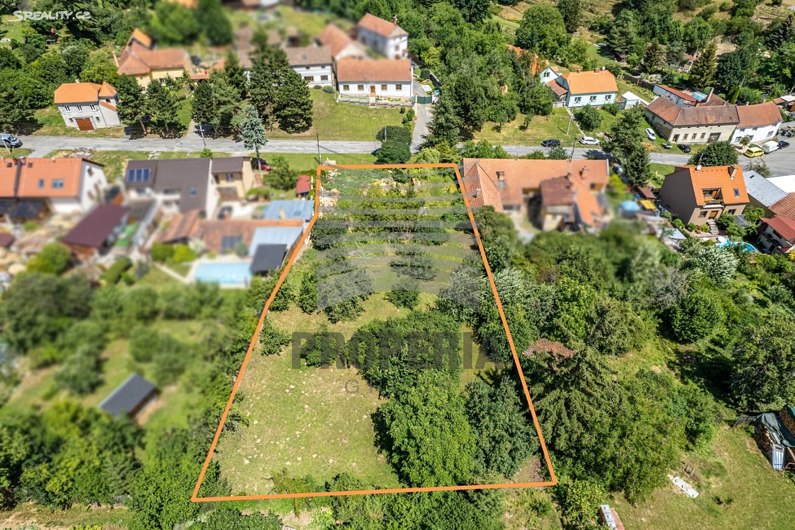 Prodej  stavebního pozemku 1 781 m², Vyškov - Lhota, okres Vyškov