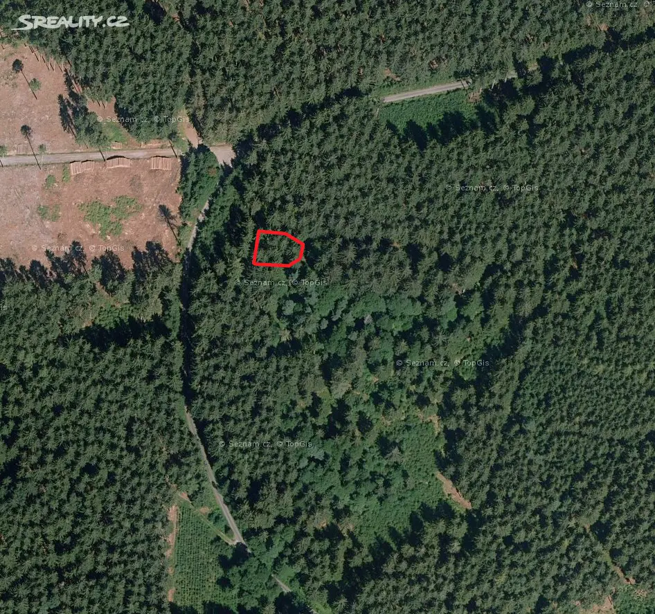 Prodej  lesa 468 m², Čáslavsko, okres Pelhřimov
