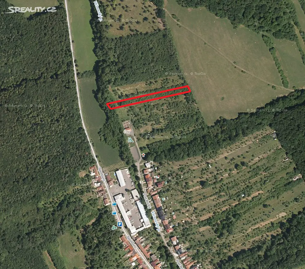 Prodej  lesa 394 m², Veletiny, okres Uherské Hradiště
