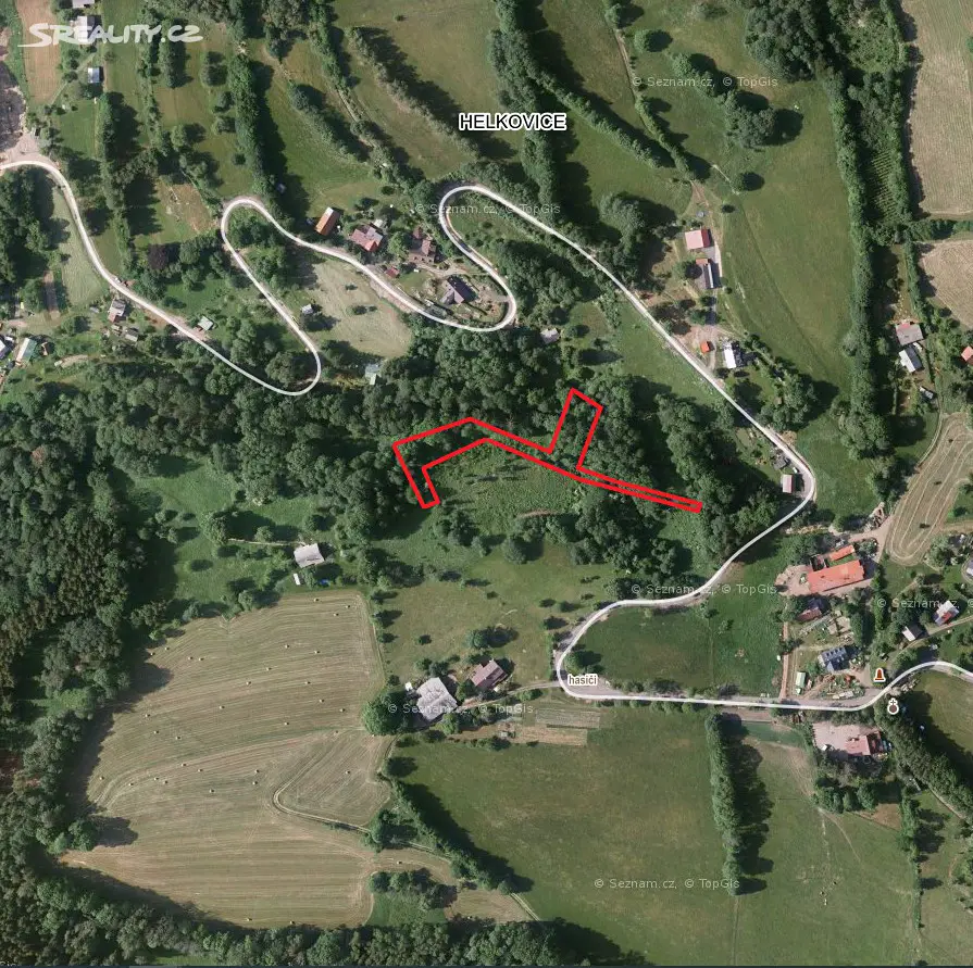 Prodej  lesa 1 803 m², Vysoké nad Jizerou - Helkovice, okres Semily