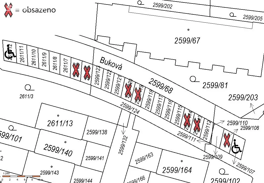 Prodej  pozemku 16 m², Buková, České Budějovice - České Budějovice 6