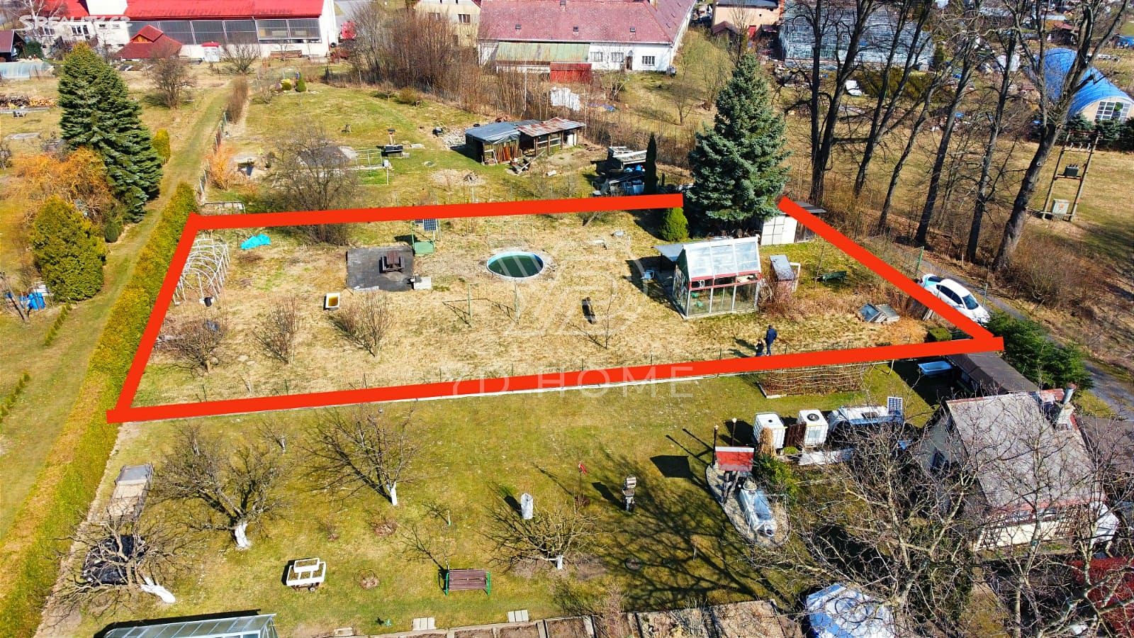 Prodej  zahrady 1 047 m², Raspenava, okres Liberec