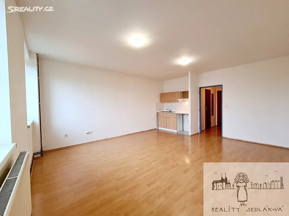 Pronájem bytu 1+kk 32 m², Svitavské nábřeží, Brno - Brno-sever