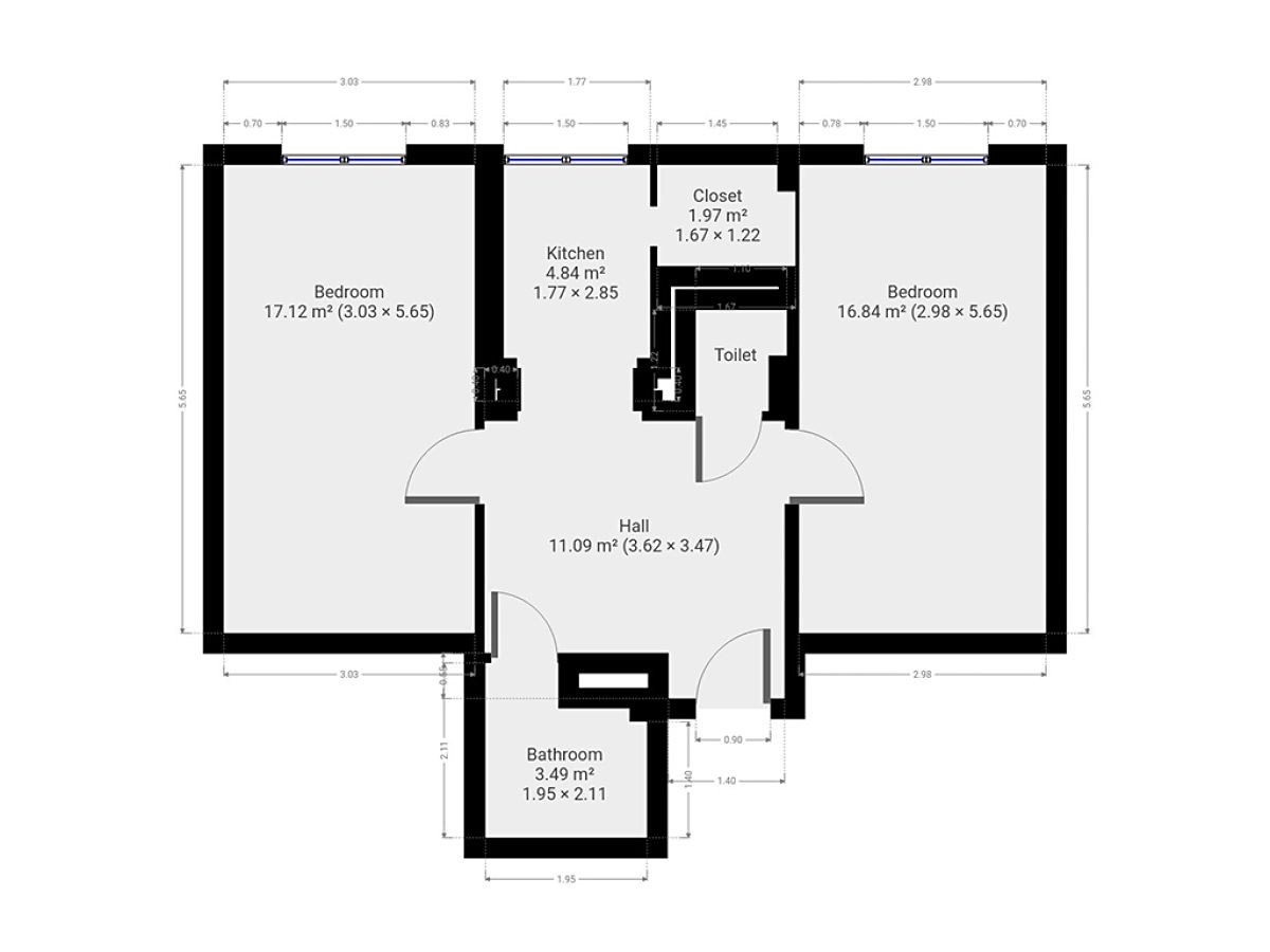 Pronájem bytu 2+1 55 m², Evropská, Praha 6 - Dejvice