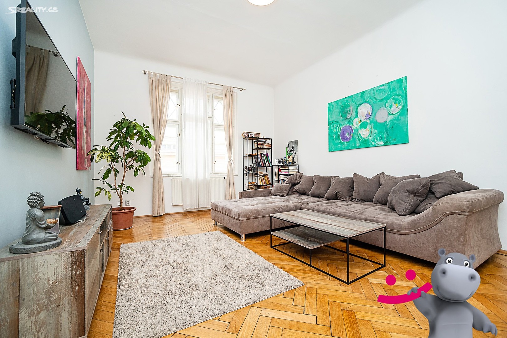 Pronájem bytu 2+1 82 m², Vinohradská, Praha 3 - Vinohrady