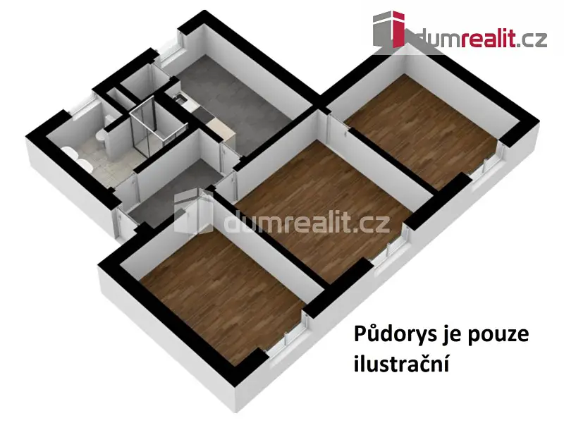 Pronájem bytu 3+1 65 m², Jeremiášova, České Budějovice - České Budějovice 3