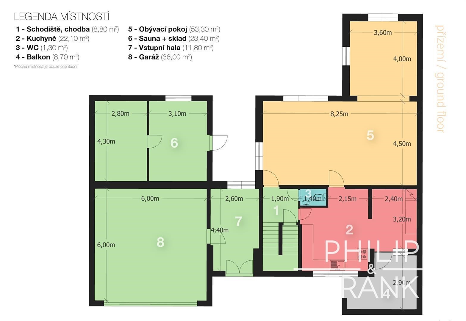 Pronájem  rodinného domu 288 m², pozemek 427 m², Za Dvorem, Horoměřice