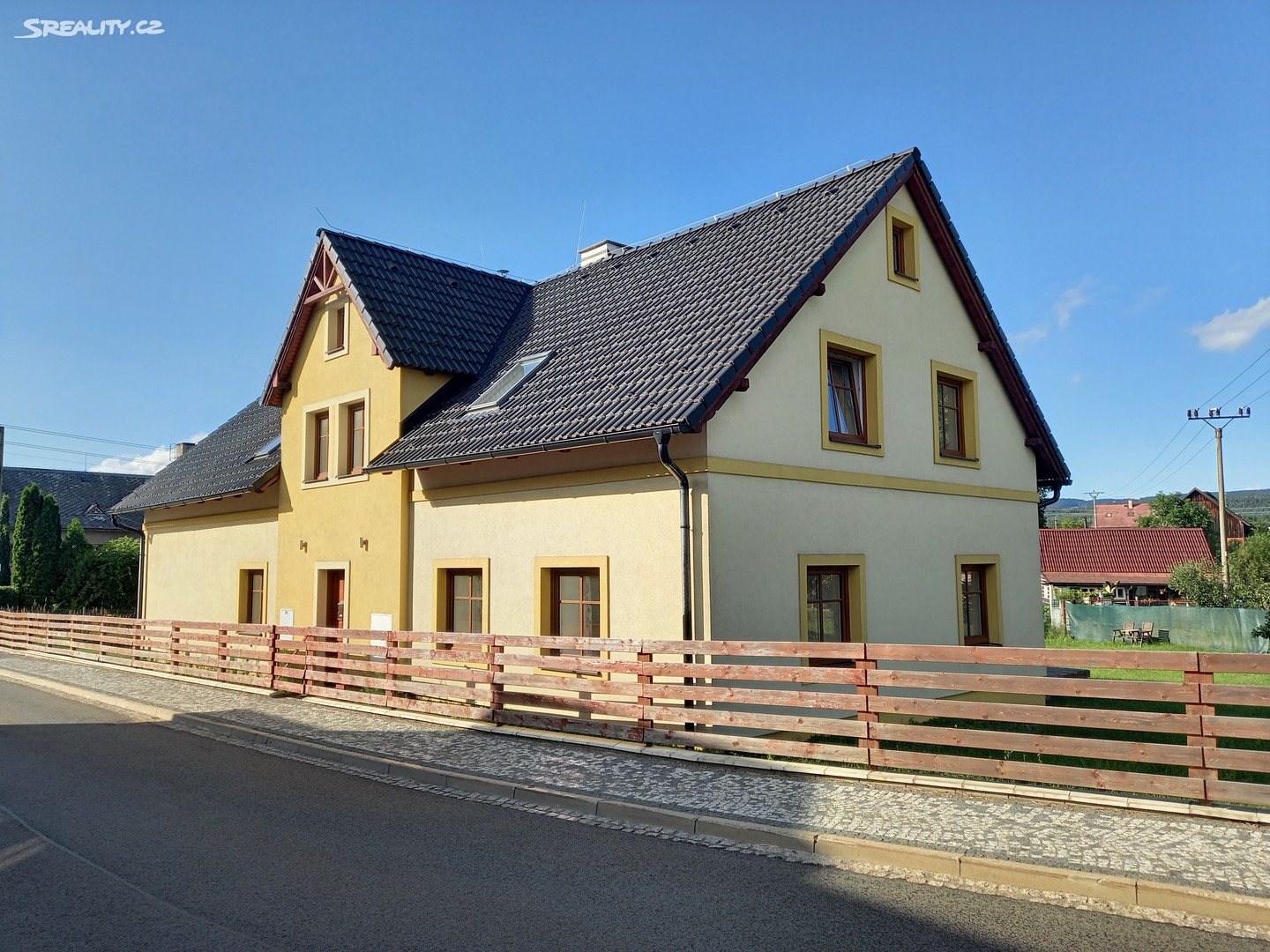 Pronájem  rodinného domu 180 m², pozemek 1 500 m², Českolipská, Osečná - Lázně Kundratice