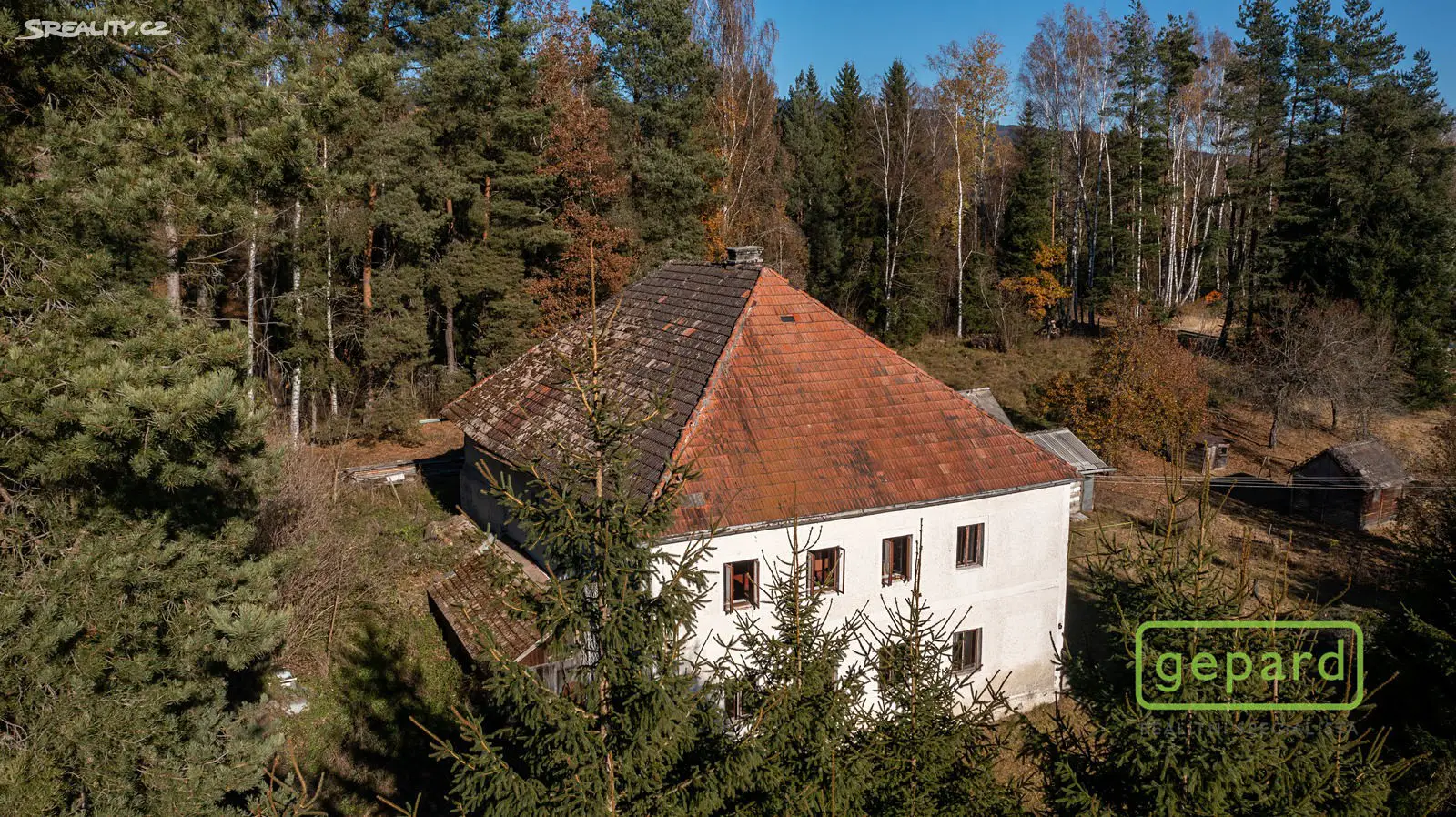 Prodej  vícegeneračního domu 490 m², pozemek 4 937 m², Horní Planá - Hory, okres Český Krumlov