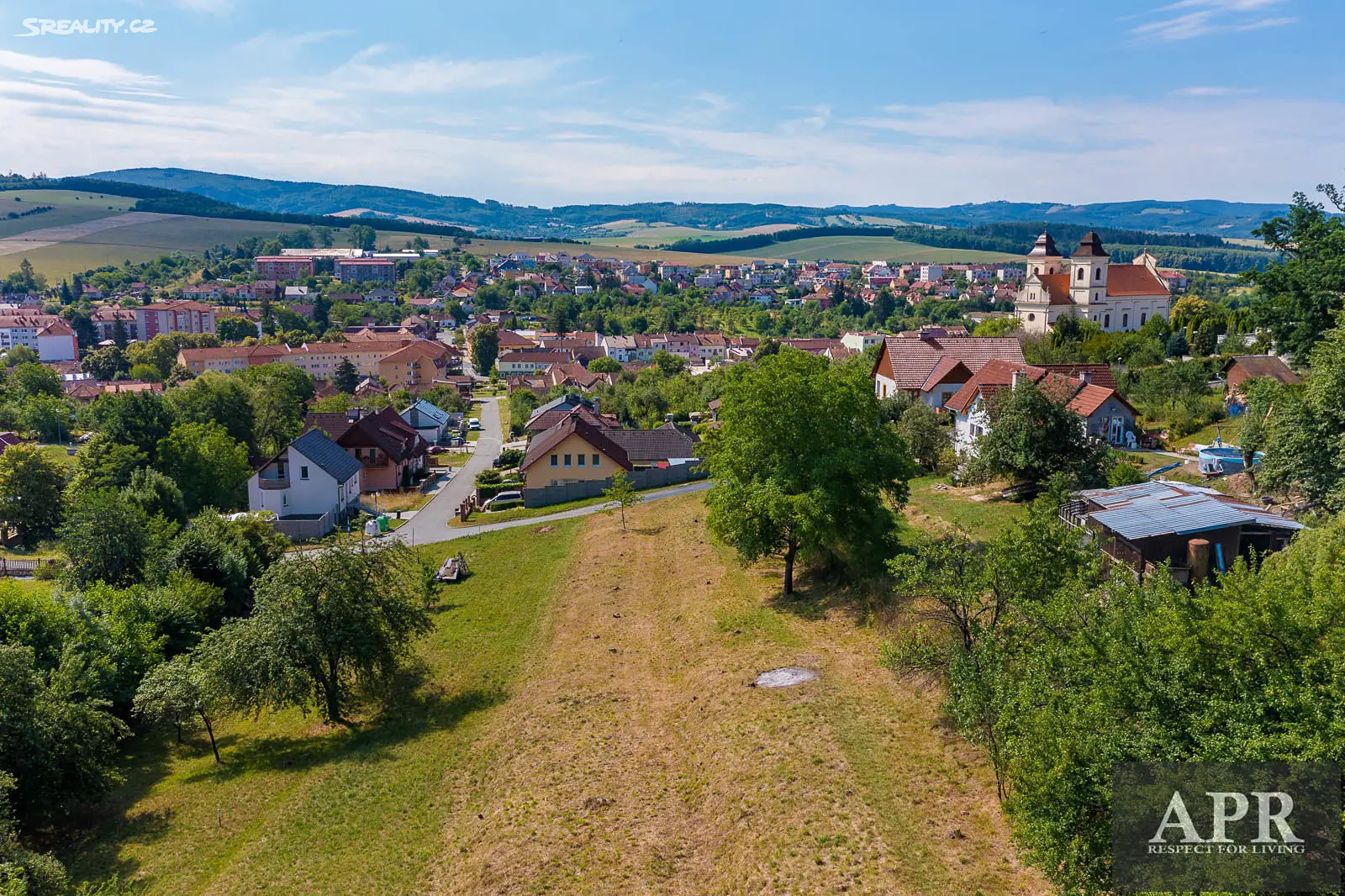 Prodej  stavebního pozemku 1 871 m², Bojkovice, okres Uherské Hradiště