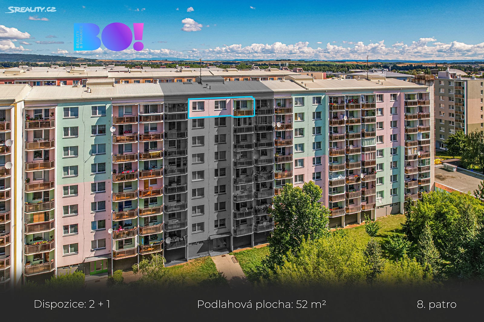 Prodej bytu 2+1 52 m², Václava Špály, Prostějov