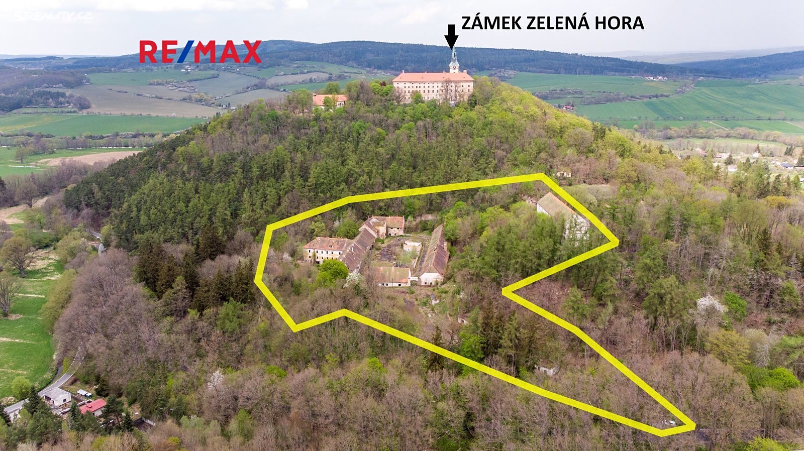 Prodej  památky 11 390 m², pozemek 32 287 m², Klášter, okres Plzeň-jih