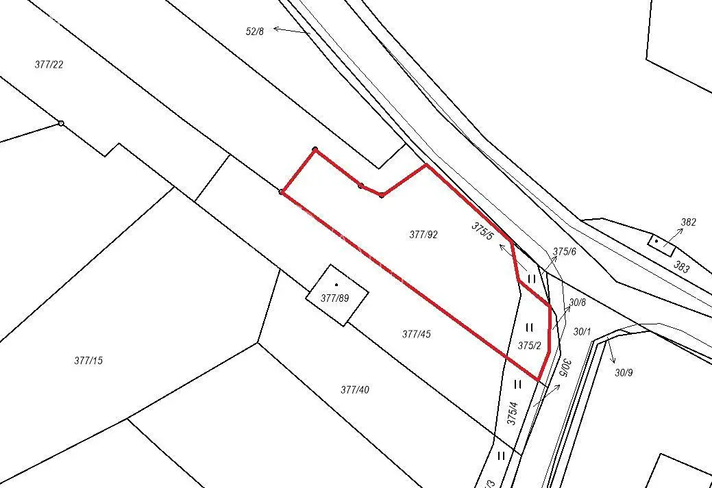 Prodej  stavebního pozemku 1 000 m², Háje, okres Příbram