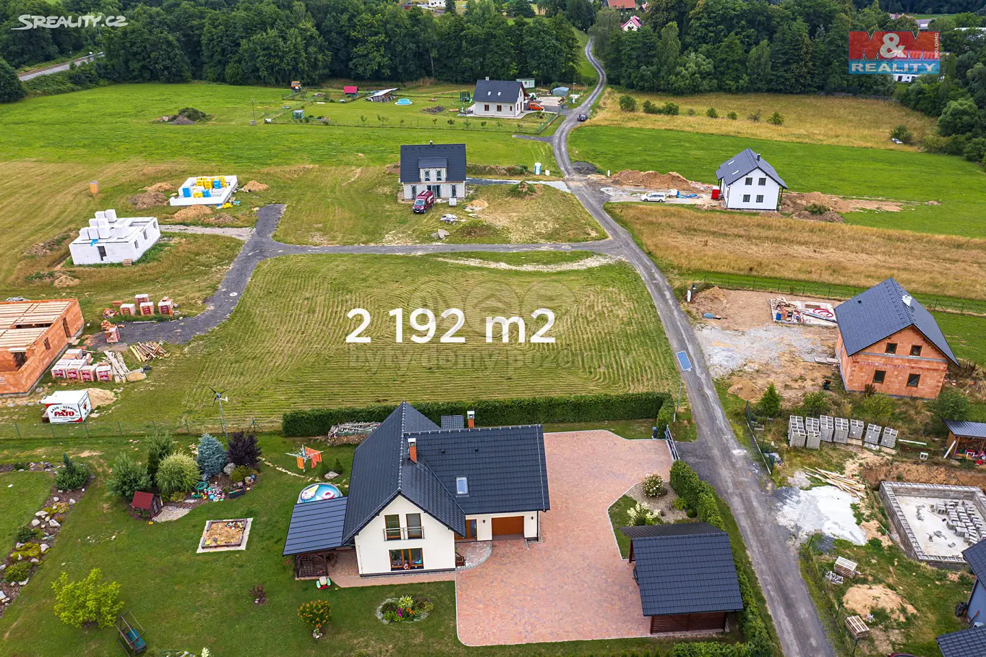 Prodej  stavebního pozemku 2 192 m², Horní Habartice, okres Děčín