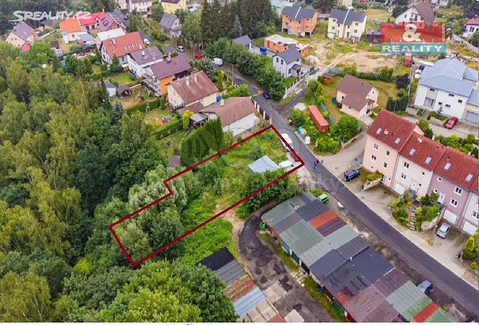Prodej  stavebního pozemku 1 003 m², Karlovy Vary - Stará Role, okres Karlovy Vary
