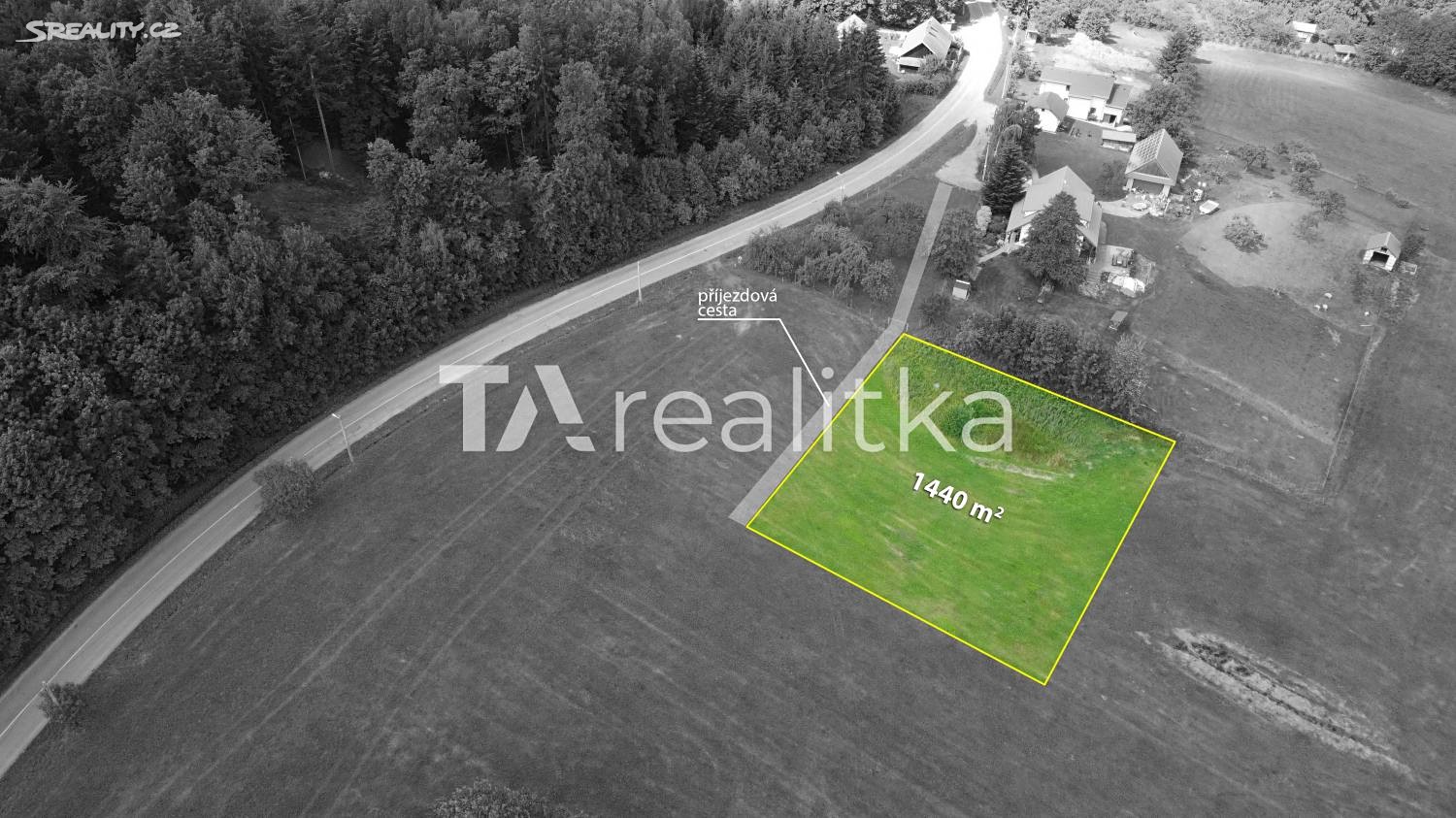 Prodej  stavebního pozemku 1 140 m², Raškovice, okres Frýdek-Místek