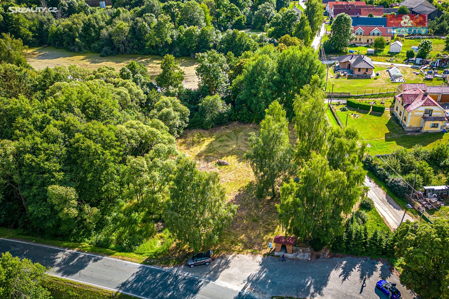 Prodej  stavebního pozemku 2 859 m², Stráž - Olešná, okres Tachov