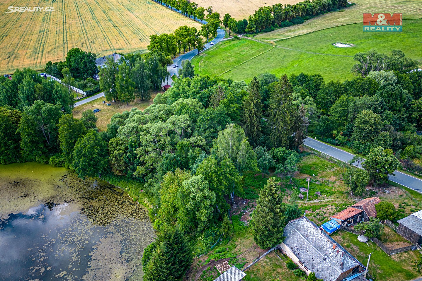 Prodej  stavebního pozemku 2 859 m², Stráž - Olešná, okres Tachov