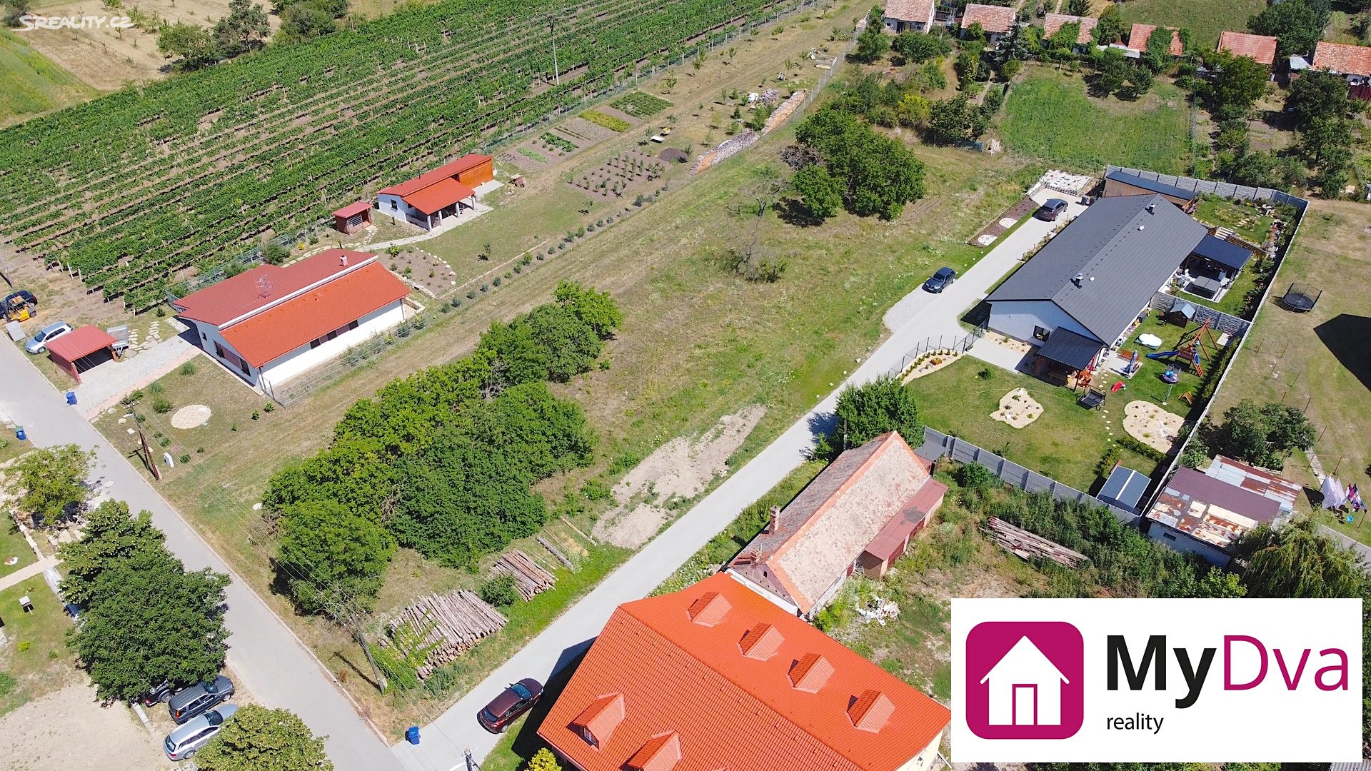 Prodej  stavebního pozemku 650 m², Vrbovec, okres Znojmo