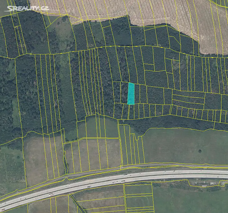 Prodej  lesa 2 273 m², Milenov, okres Přerov