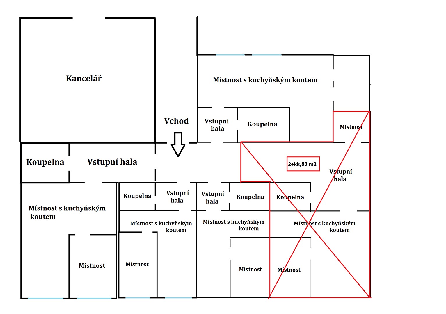 Pronájem bytu 2+kk 83 m², Tatranská, Liberec - Liberec III-Jeřáb