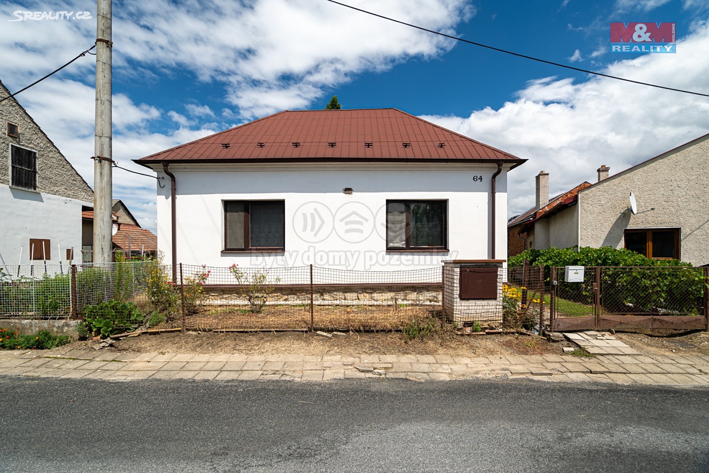Prodej  rodinného domu 65 m², pozemek 729 m², Bílá Lhota, okres Olomouc