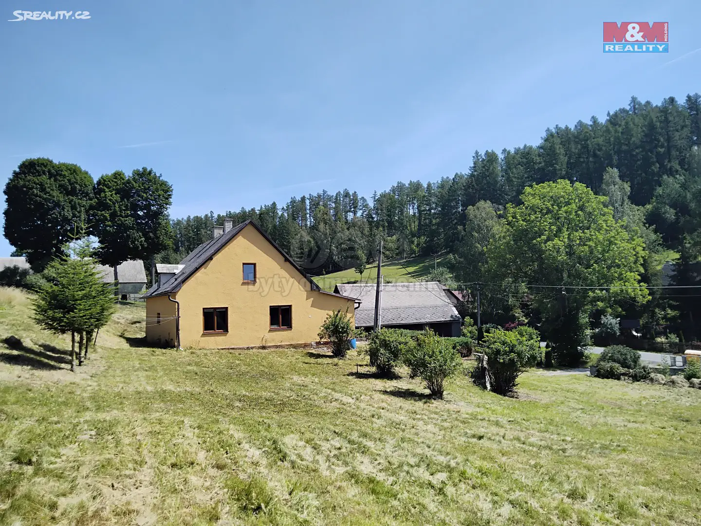 Prodej  rodinného domu 215 m², pozemek 3 730 m², Dlouhá Stráň, okres Bruntál