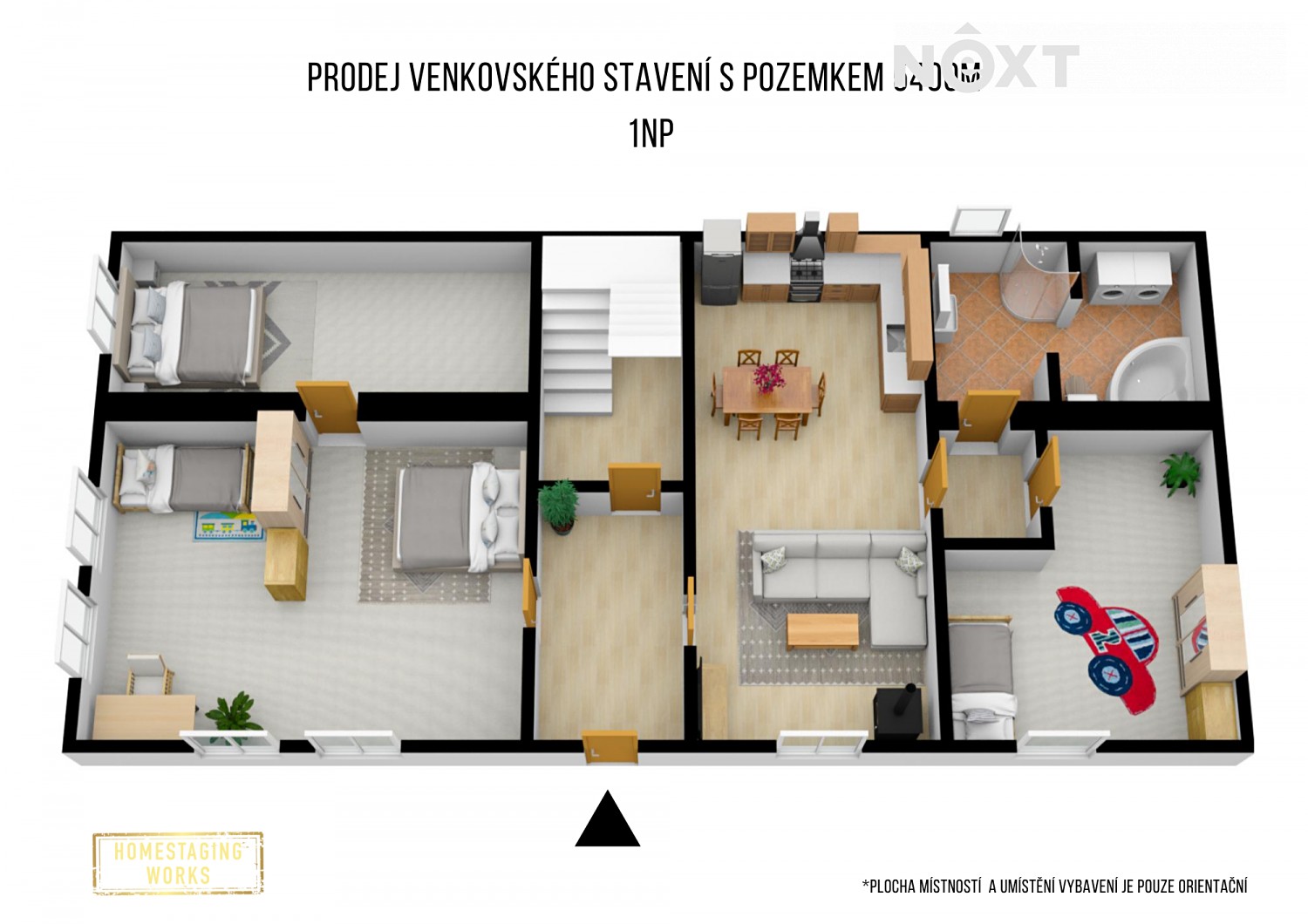 Prodej  zemědělské usedlosti 230 m², pozemek 5 400 m², Uničov - Dolní Sukolom, okres Olomouc