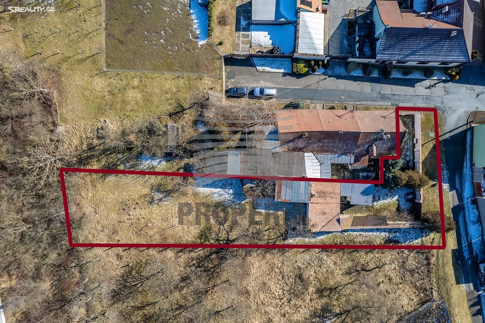 Prodej  stavebního pozemku 1 233 m², Holubice, okres Vyškov