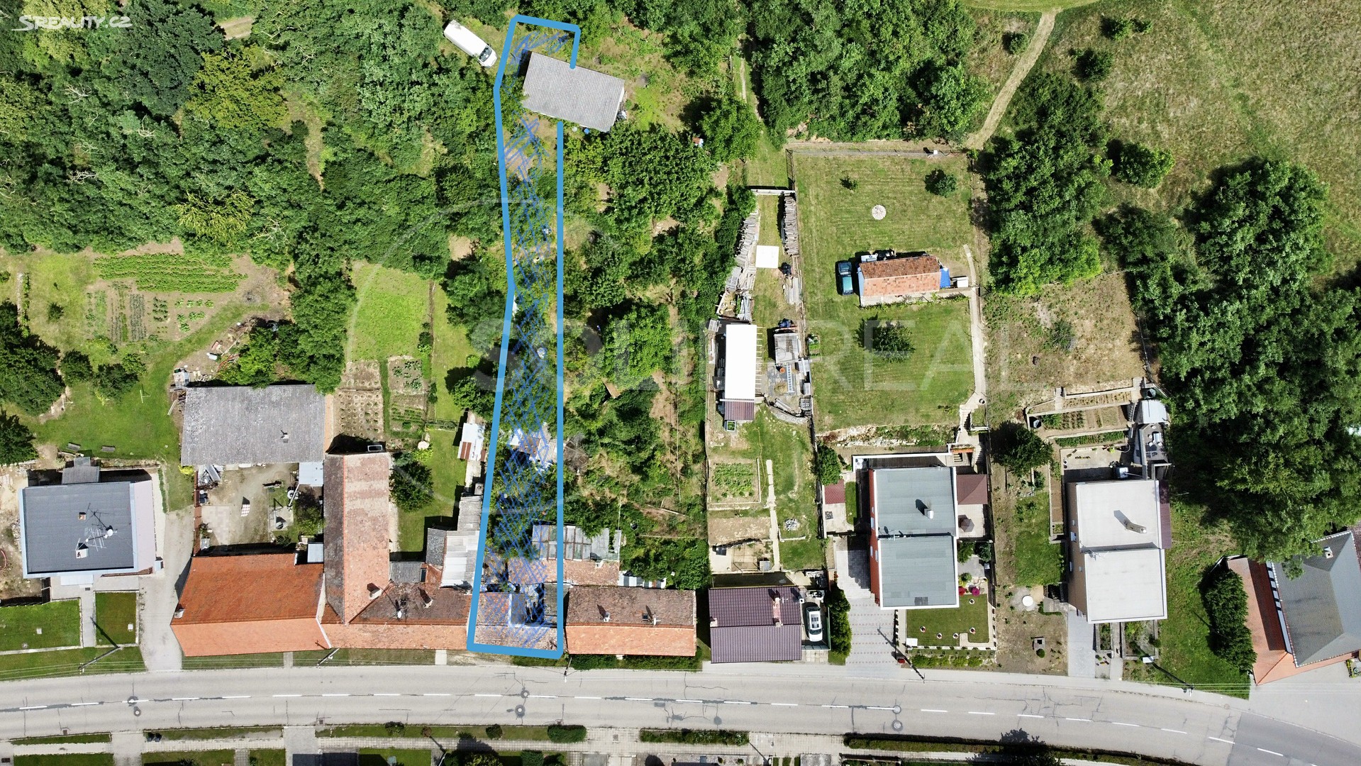 Prodej  stavebního pozemku 615 m², Hostěradice, okres Znojmo