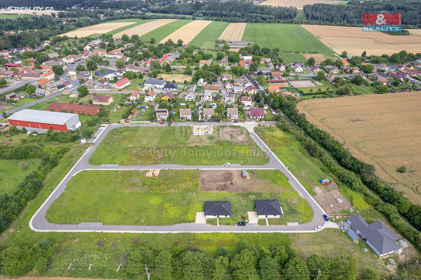 Prodej  stavebního pozemku 860 m², Jizerní Vtelno, okres Mladá Boleslav