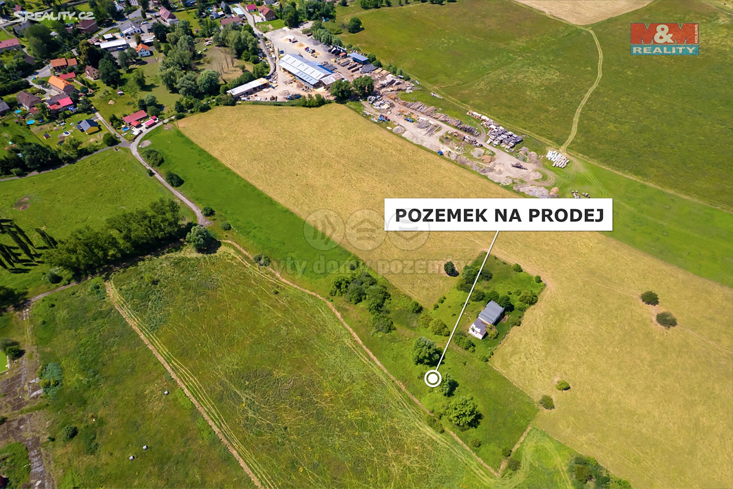 Prodej  louky 1 865 m², Česká Lípa - Dobranov, okres Česká Lípa