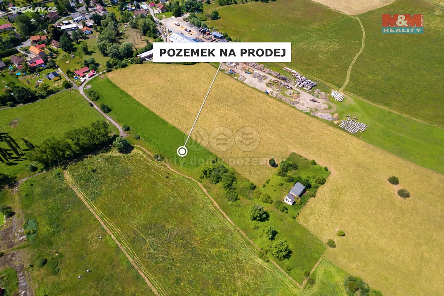 Prodej  pole 7 857 m², Česká Lípa - Dobranov, okres Česká Lípa