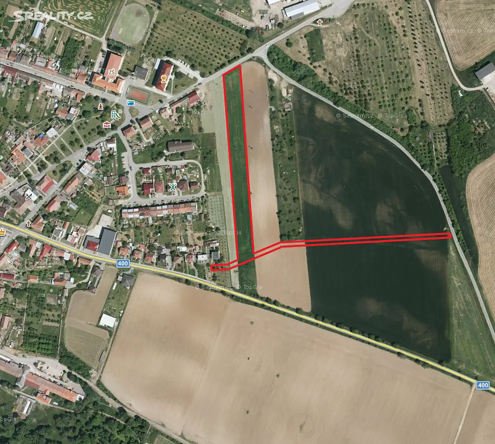 Prodej  pole 1 722 m², Višňové, okres Znojmo