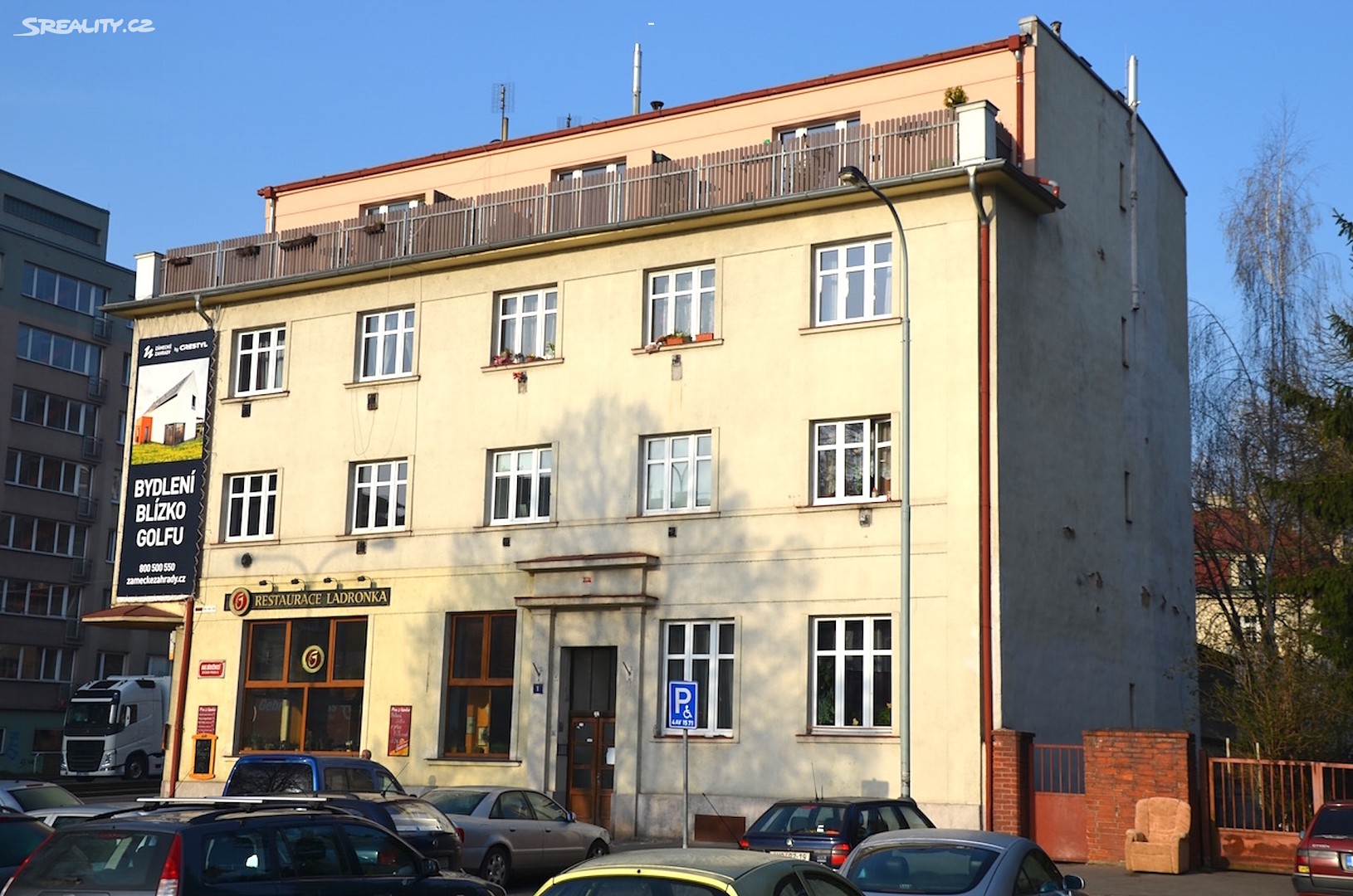 Pronájem bytu 2+1 55 m², Plzeňská, Praha 5 - Smíchov