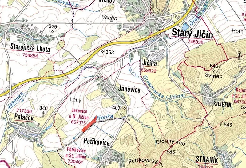 Starý Jičín - Janovice, okres Nový Jičín