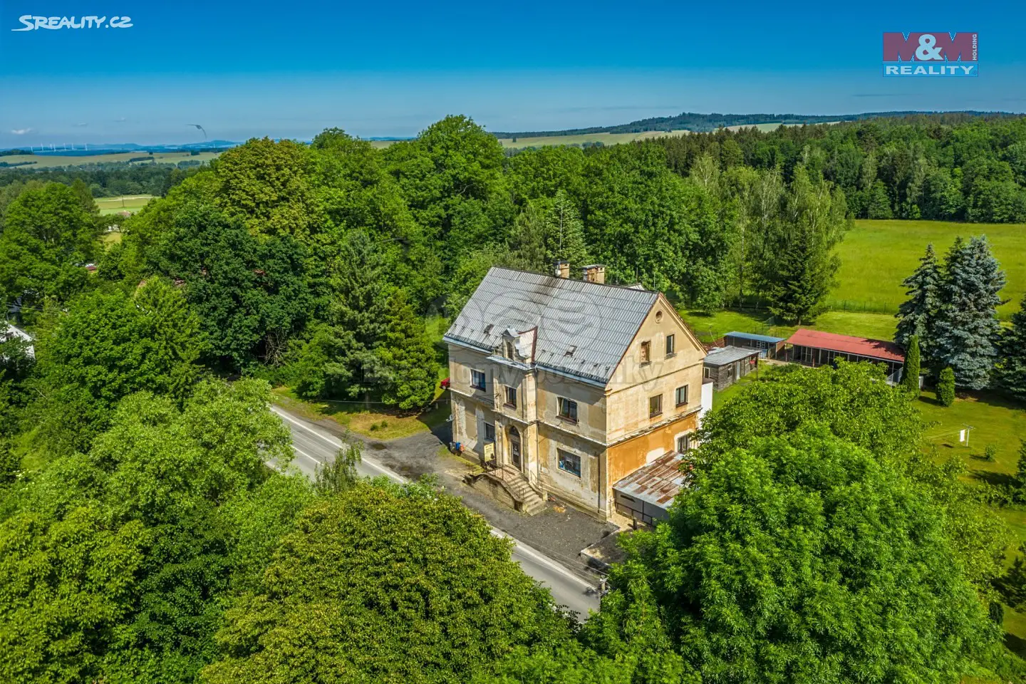 Prodej  rodinného domu 273 m², pozemek 1 920 m², Nové Město pod Smrkem - Hajniště, okres Liberec