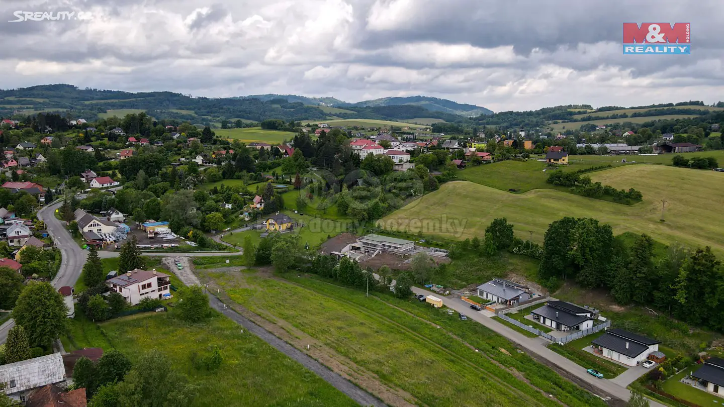 Prodej  stavebního pozemku 1 101 m², Metylovice, okres Frýdek-Místek