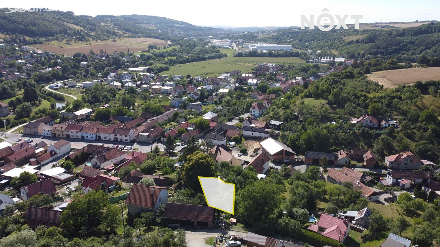 Prodej  stavebního pozemku 400 m², Legera, Zlín - Lužkovice