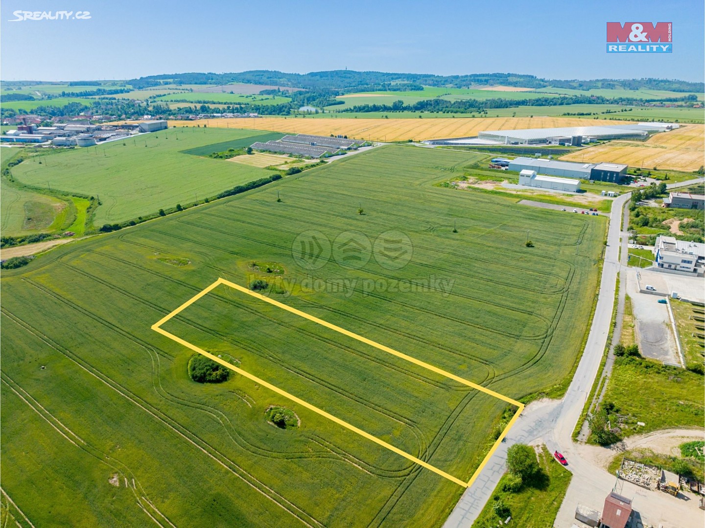 Prodej  komerčního pozemku 6 378 m², Žďárského, Kožichovice
