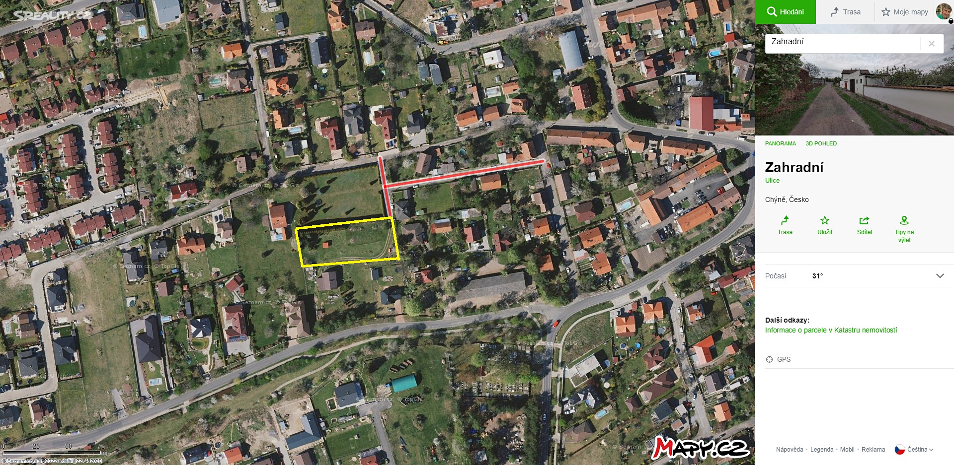 Prodej  rodinného domu 101 m², pozemek 550 m², Zahradní, Chýně