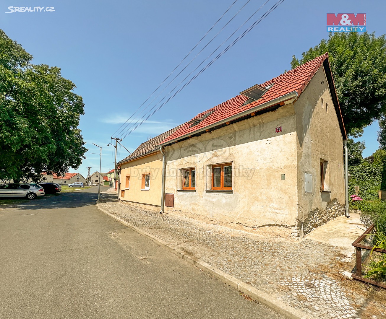 Prodej  rodinného domu 76 m², pozemek 117 m², Radovesice, okres Litoměřice