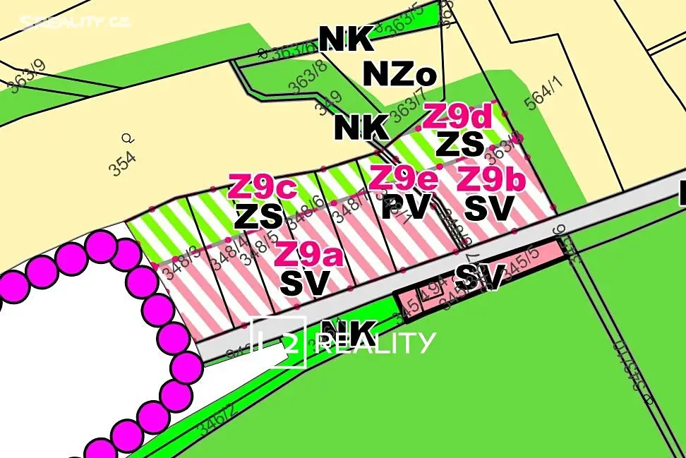 Prodej  stavebního pozemku 1 116 m², Olovnice, okres Mělník