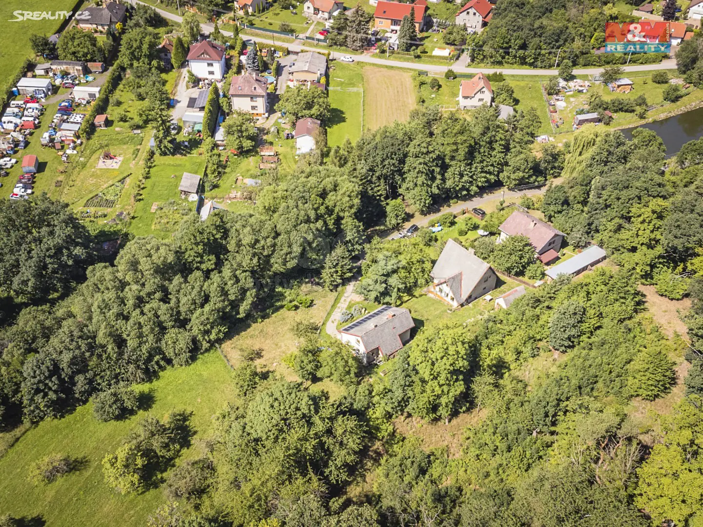 Prodej  stavebního pozemku 3 660 m², Pyšely, okres Benešov